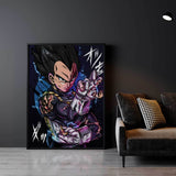 Vegeta Base Wall Art