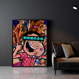 QR Pervy Boy NFT 04 Glen Edition Wall Art
