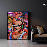 QR Pervy Boy NFT 26 Pervy Neighbor Edition Wall Art