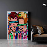 QR Pervy Boy NFT 16 BNB Edition 3 Wall Art