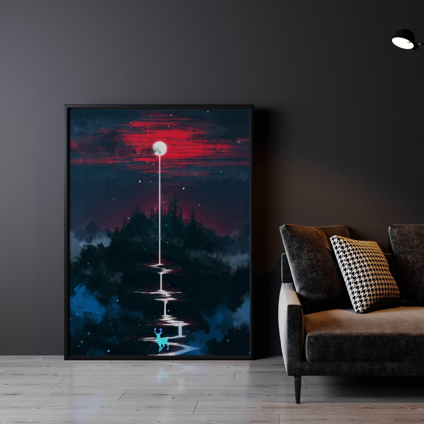 Lunar Dripping Wall Art