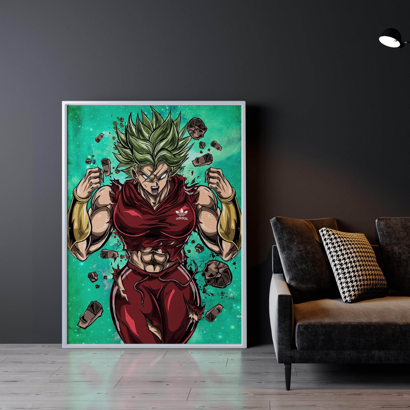 Kale X Adidas Wall Art