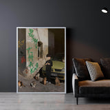 Mob and Cats Wall Art