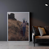 Kakashi Lone Walk Wall Art