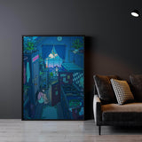 Perfect Blue Wall Art