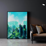 Peak Falls Wall Art