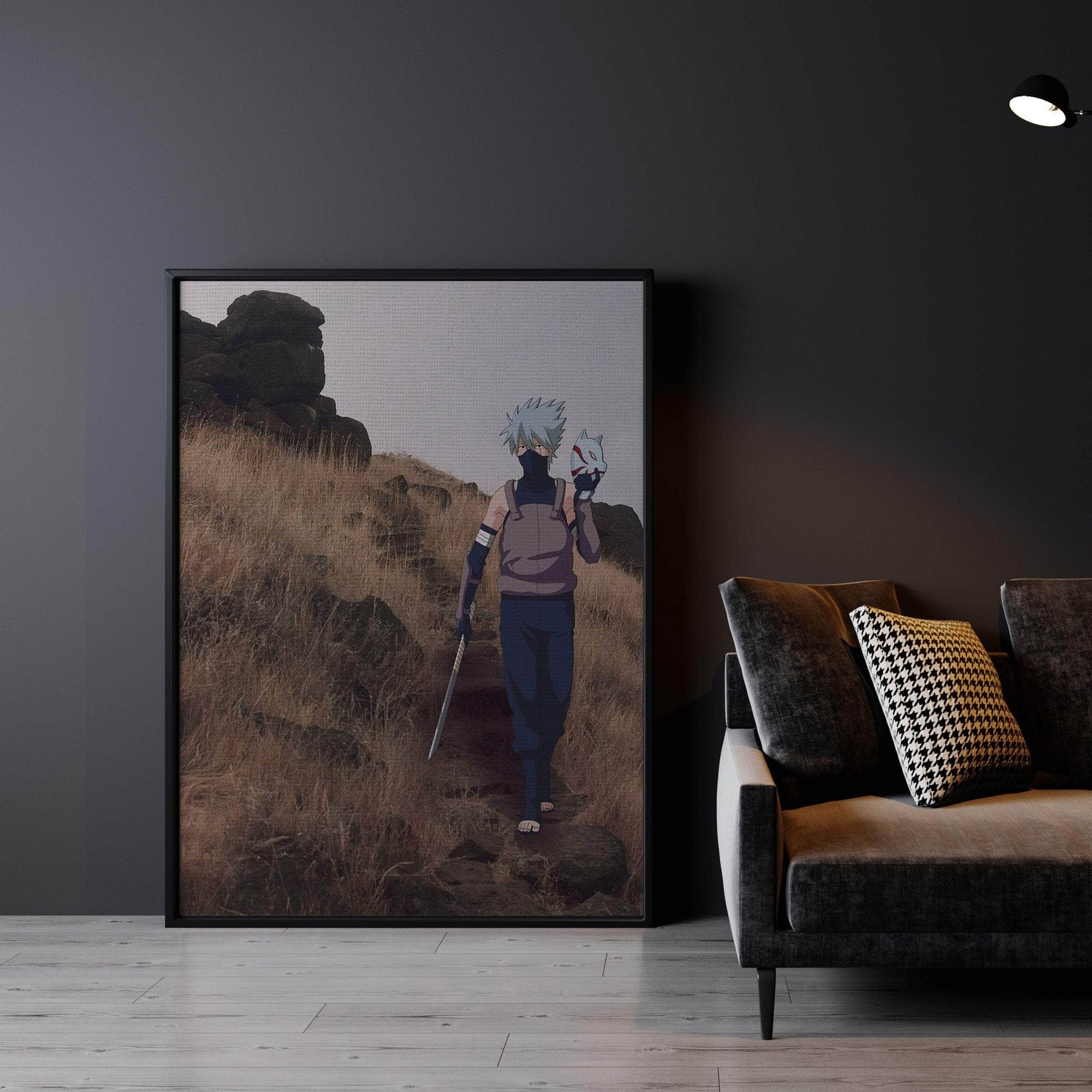 Kakashi Lone Walk Wall Art
