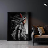 Fury of the Princess Wall Art
