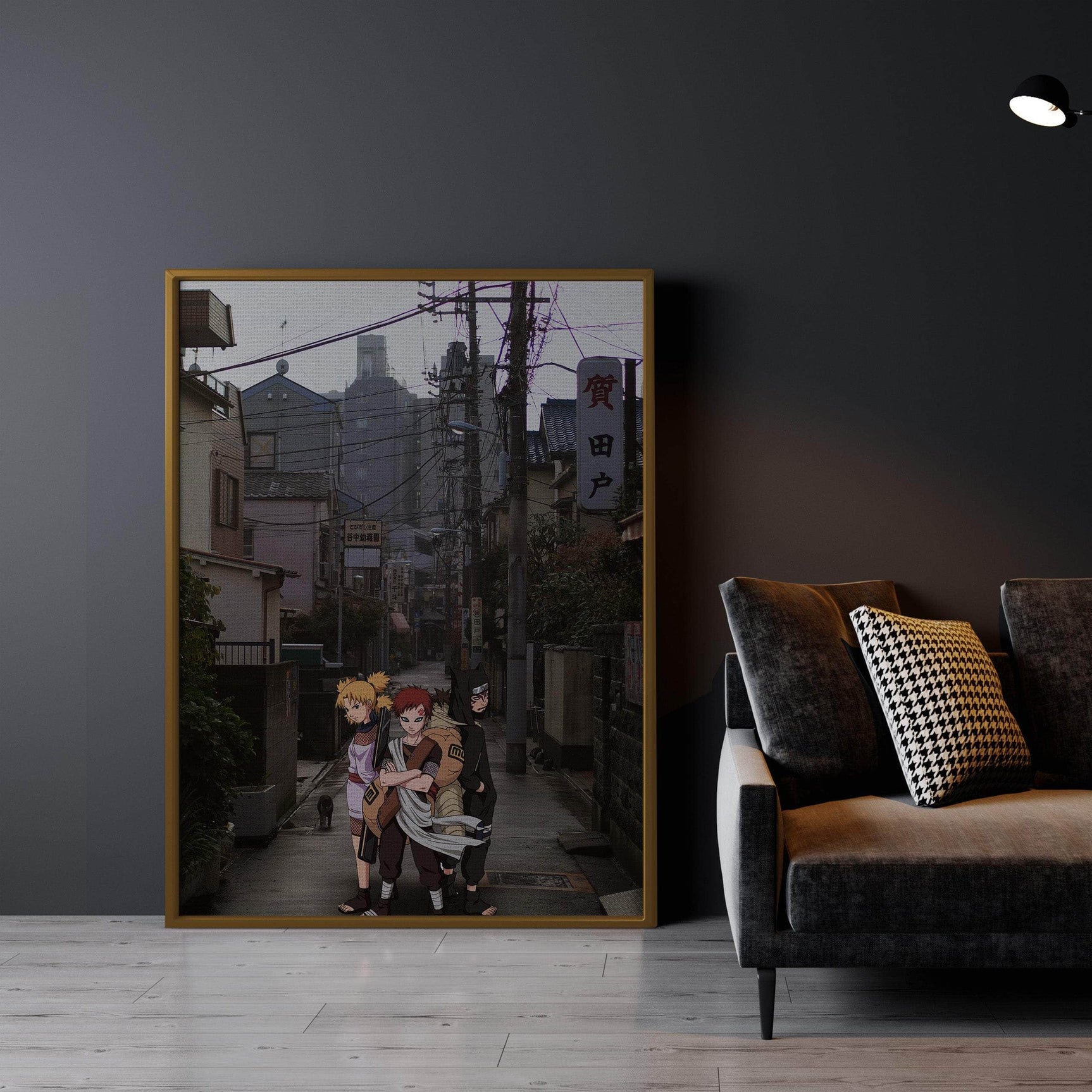 Three Sand Ninjas Wall Art
