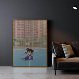 Kid Goku Wall Art