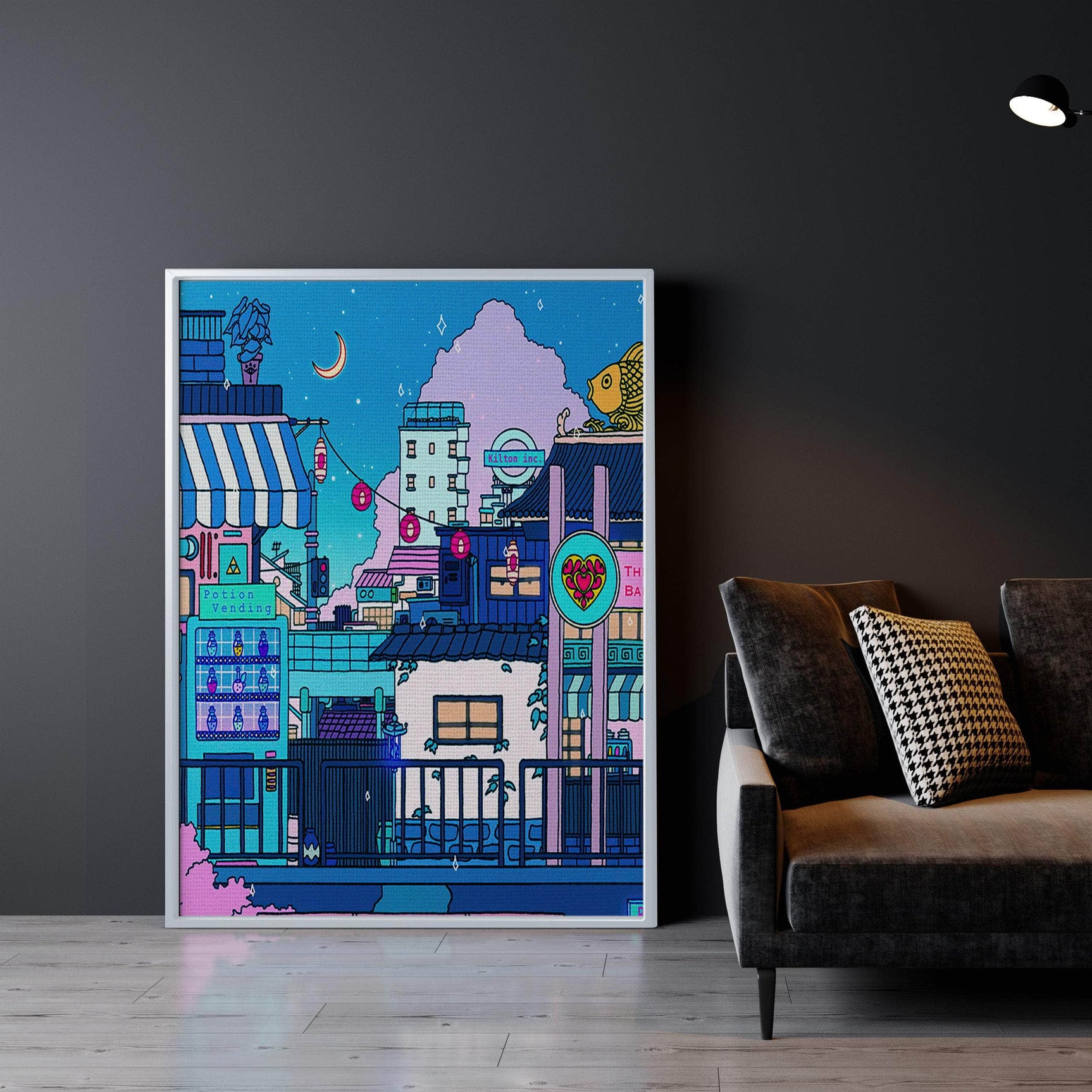 Chill City Wall Art
