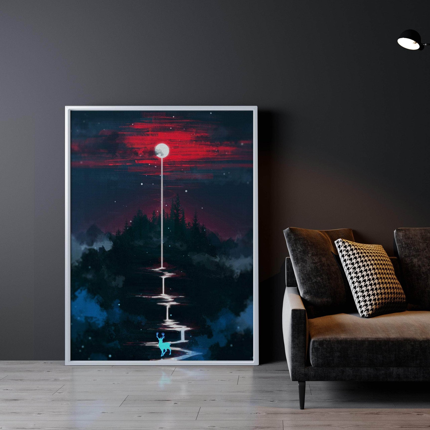 Lunar Dripping Wall Art