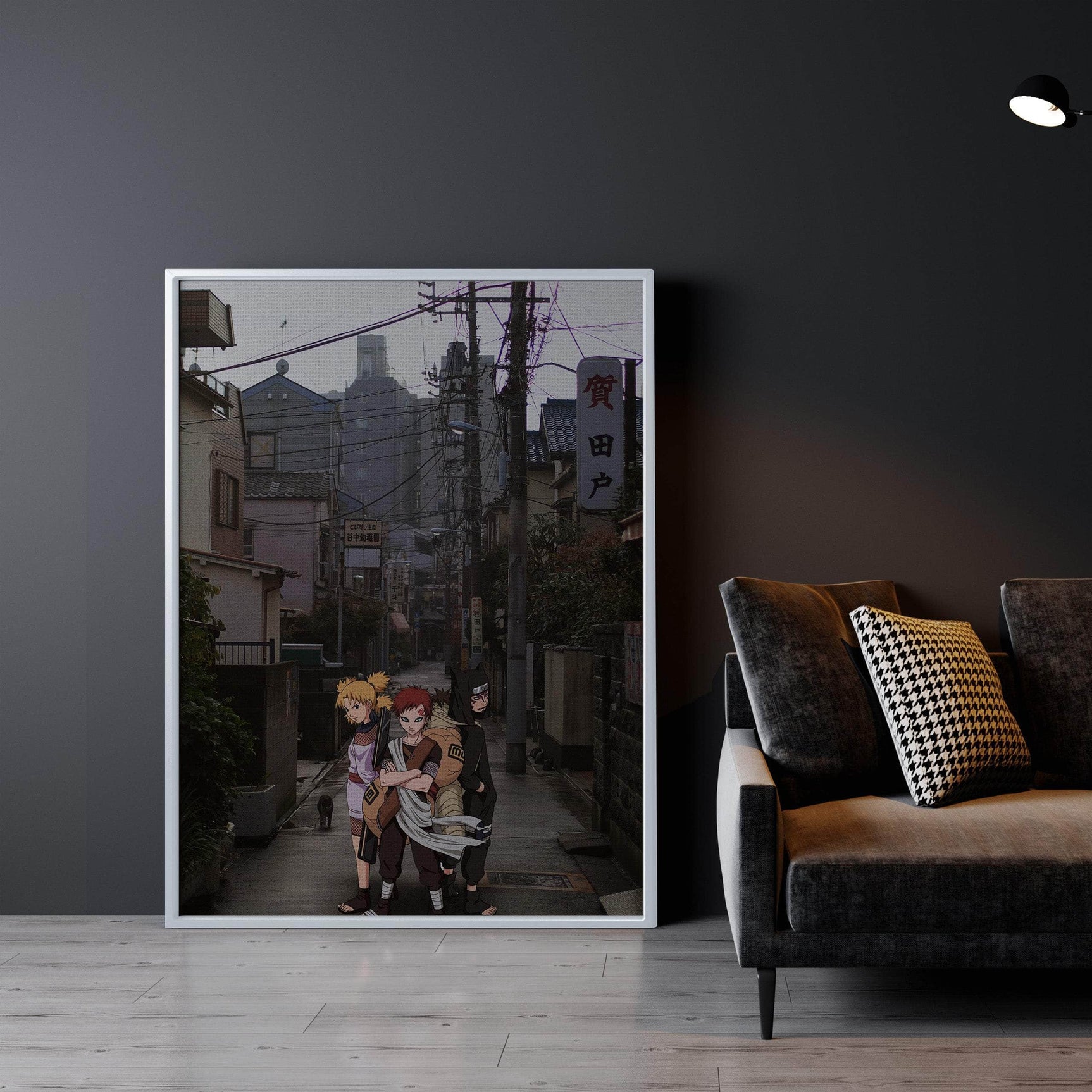 Three Sand Ninjas Wall Art