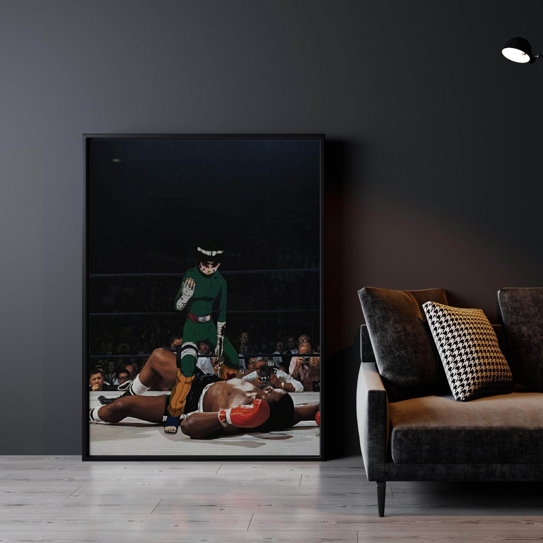 Rock Lee vs Patterson Wall Art