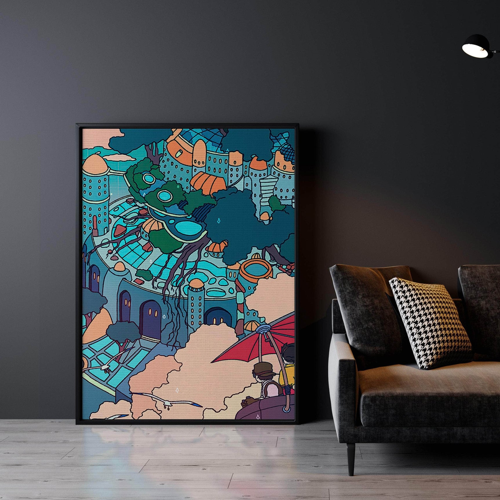 Castle in the Sky Wall Art