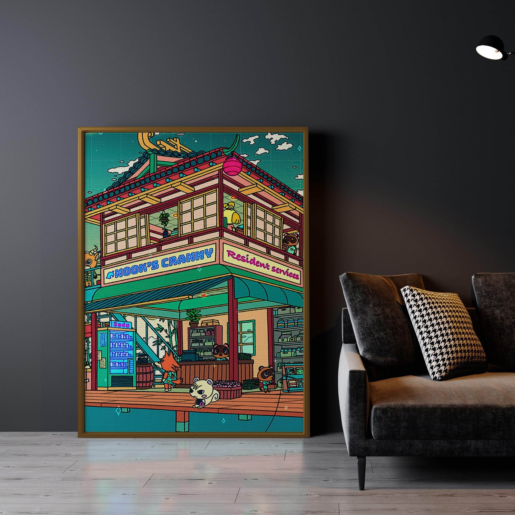 Animal Crossing Wall Art