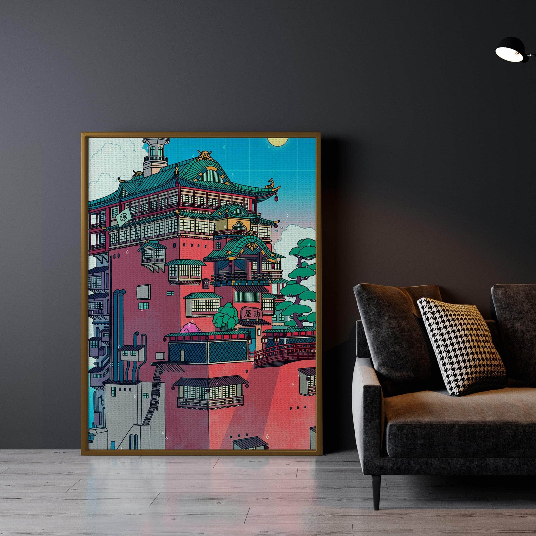 Bathhouse Day Wall Art