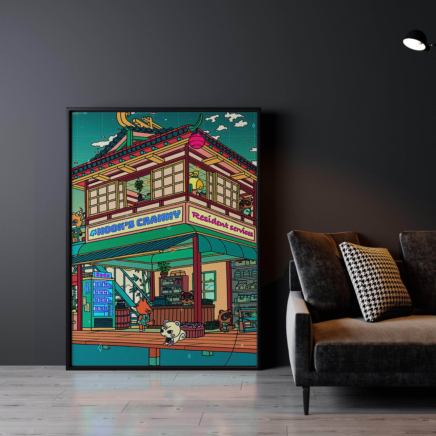 Animal Crossing Wall Art