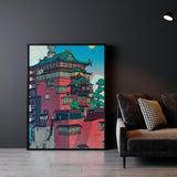 Bathhouse Day Wall Art