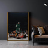Rock Lee vs Patterson Wall Art