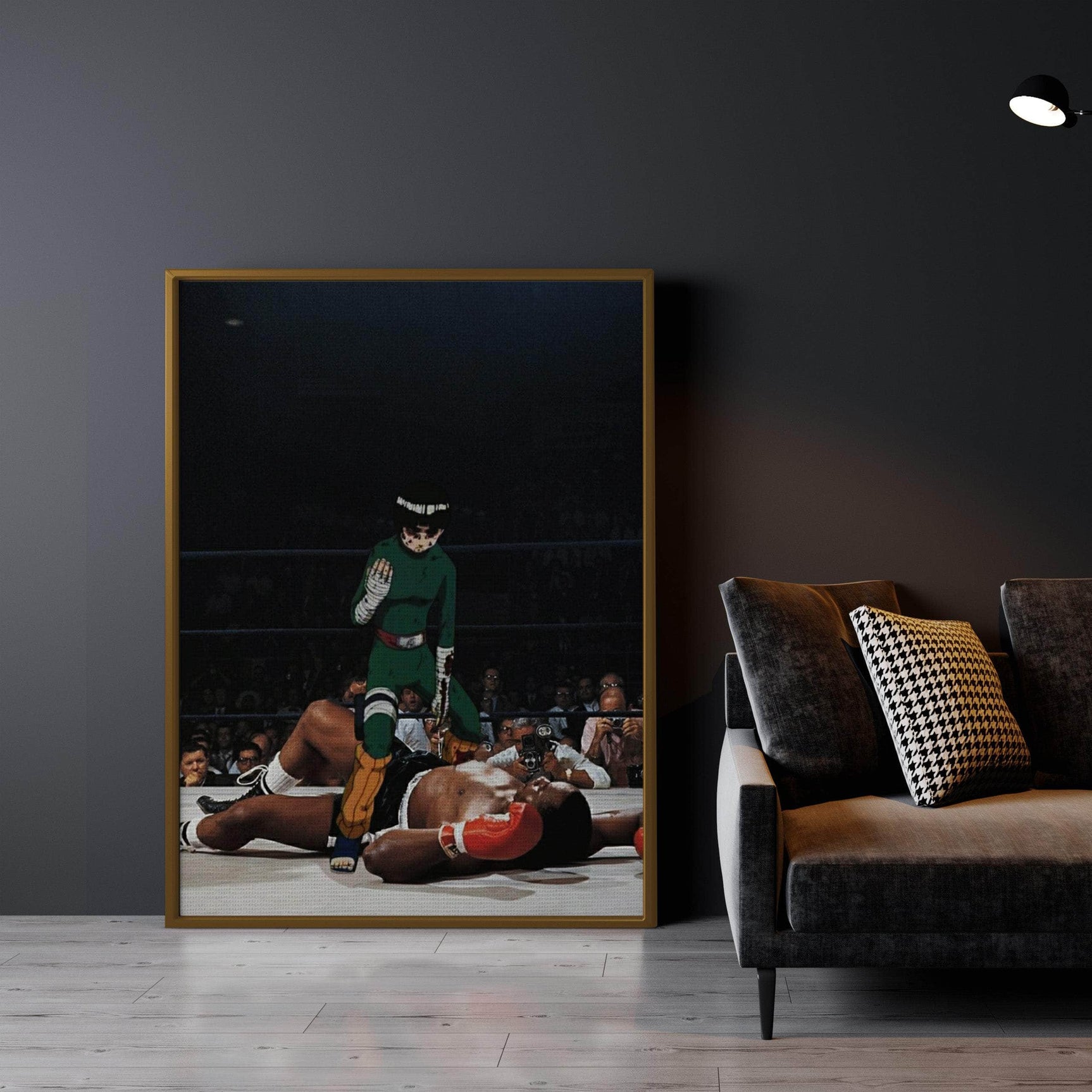 Rock Lee vs Patterson Wall Art