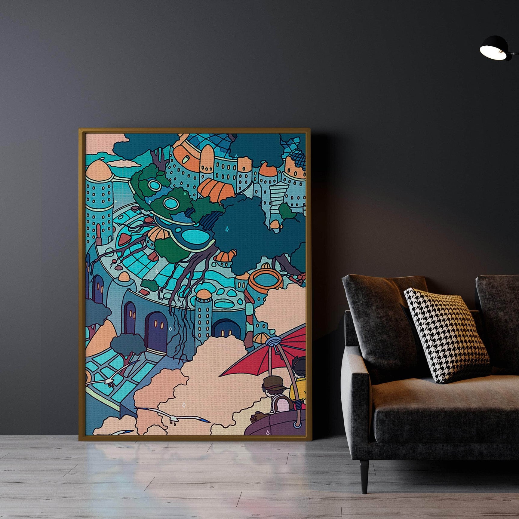 Castle in the Sky Wall Art