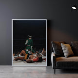 Rock Lee vs Patterson Wall Art