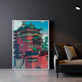 Bathhouse Day Wall Art