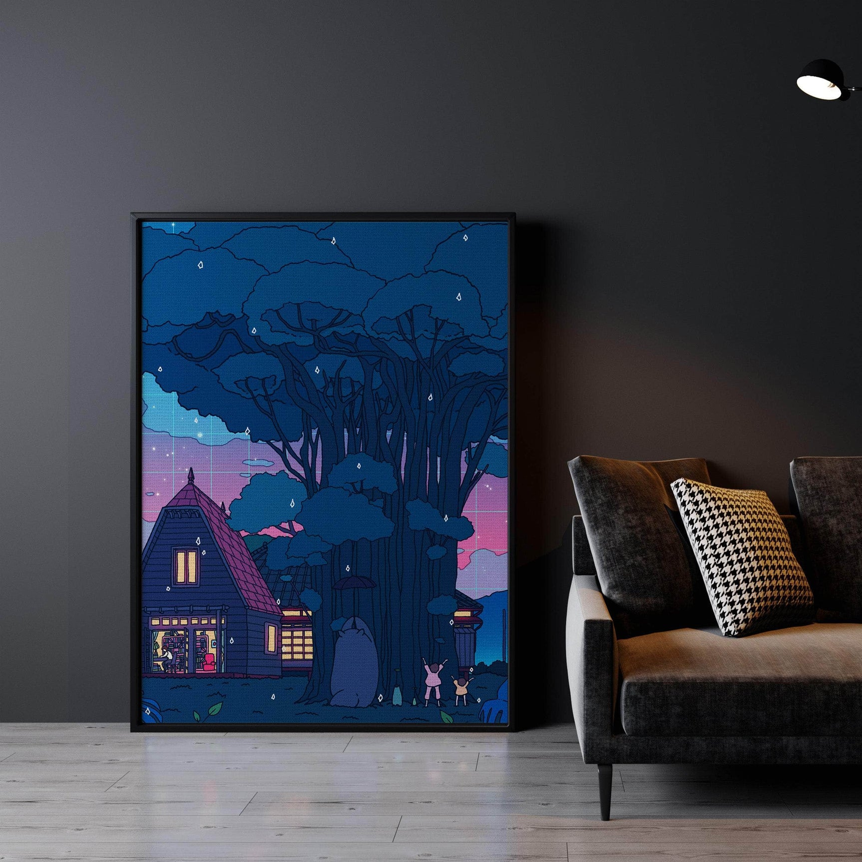 Totoro Wall Art