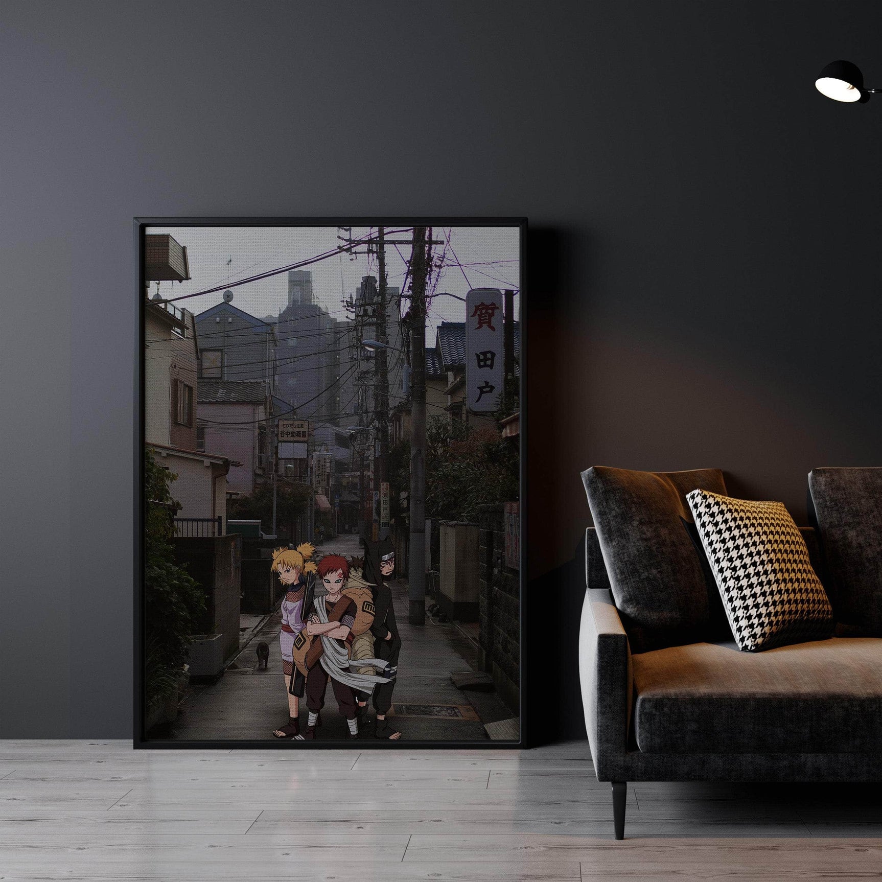 Three Sand Ninjas Wall Art