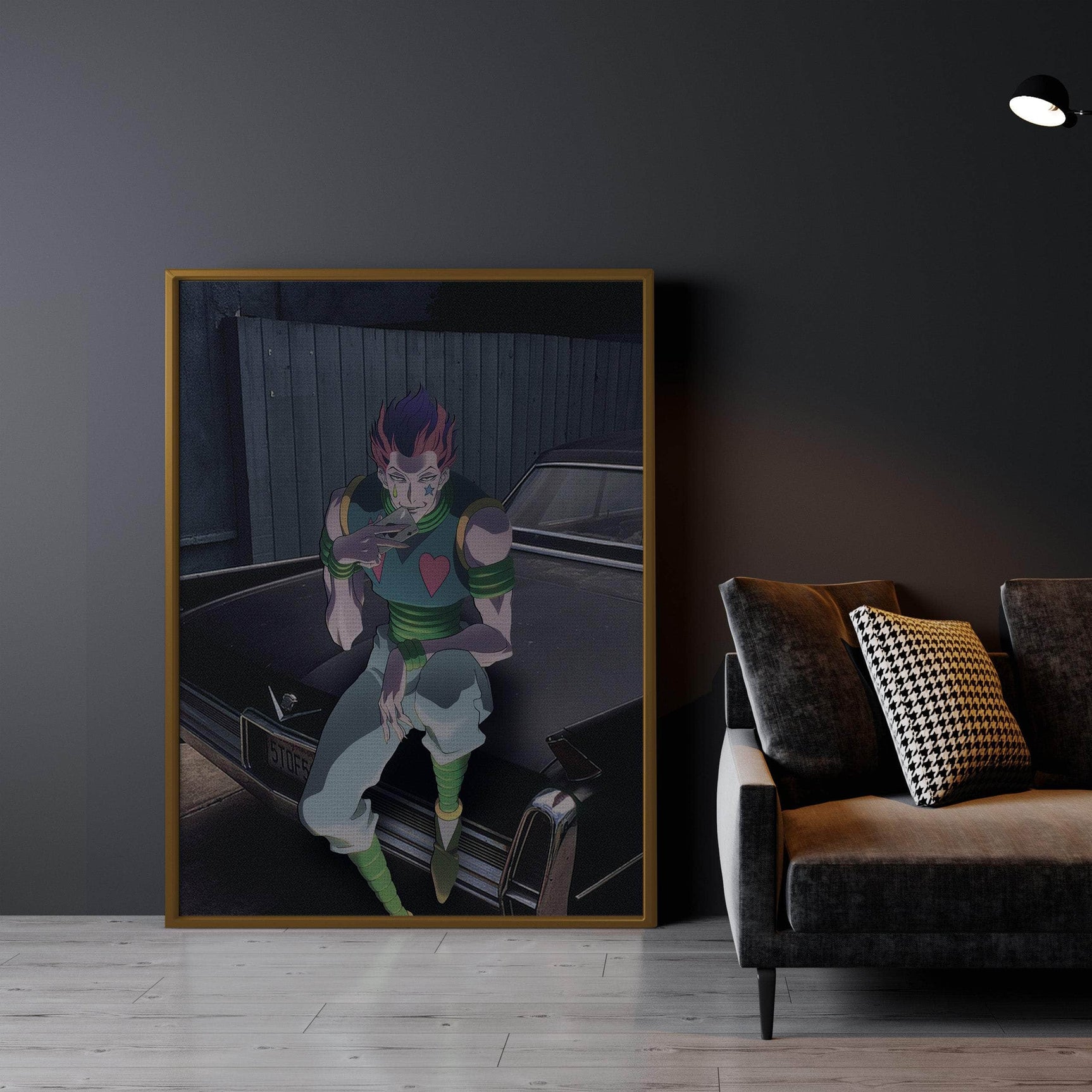 Dark Hisoka Wall Art