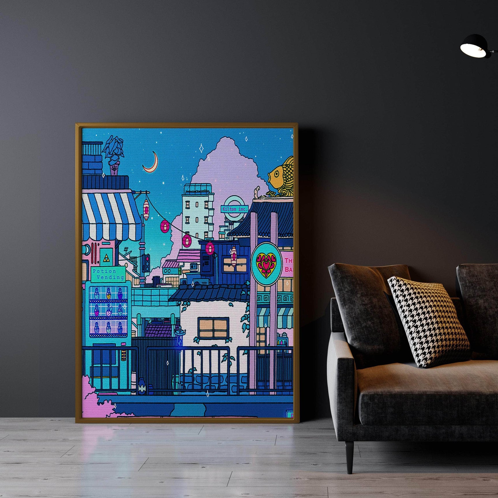Chill City Wall Art