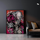 One Punch Warm Wall Art