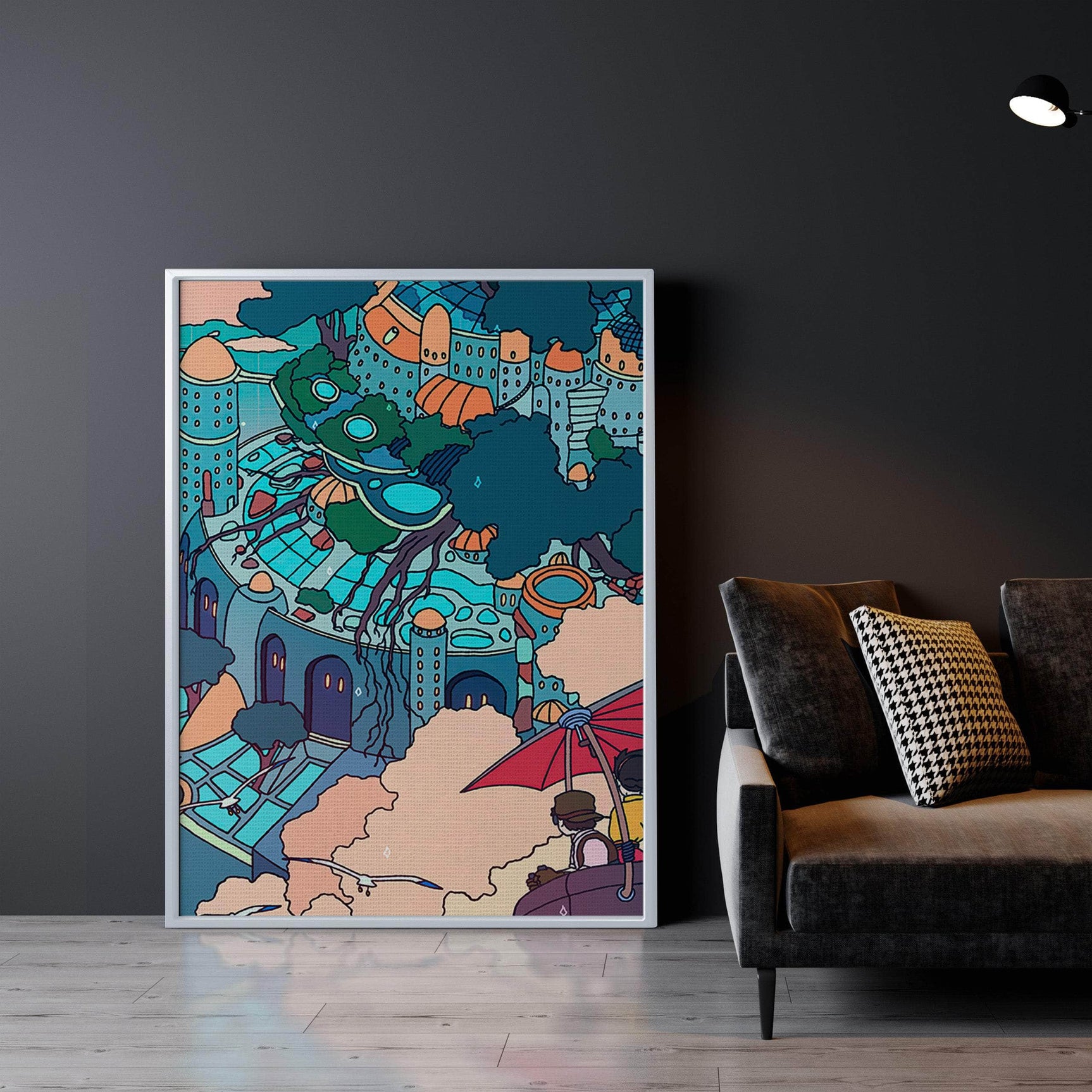 Castle in the Sky Wall Art