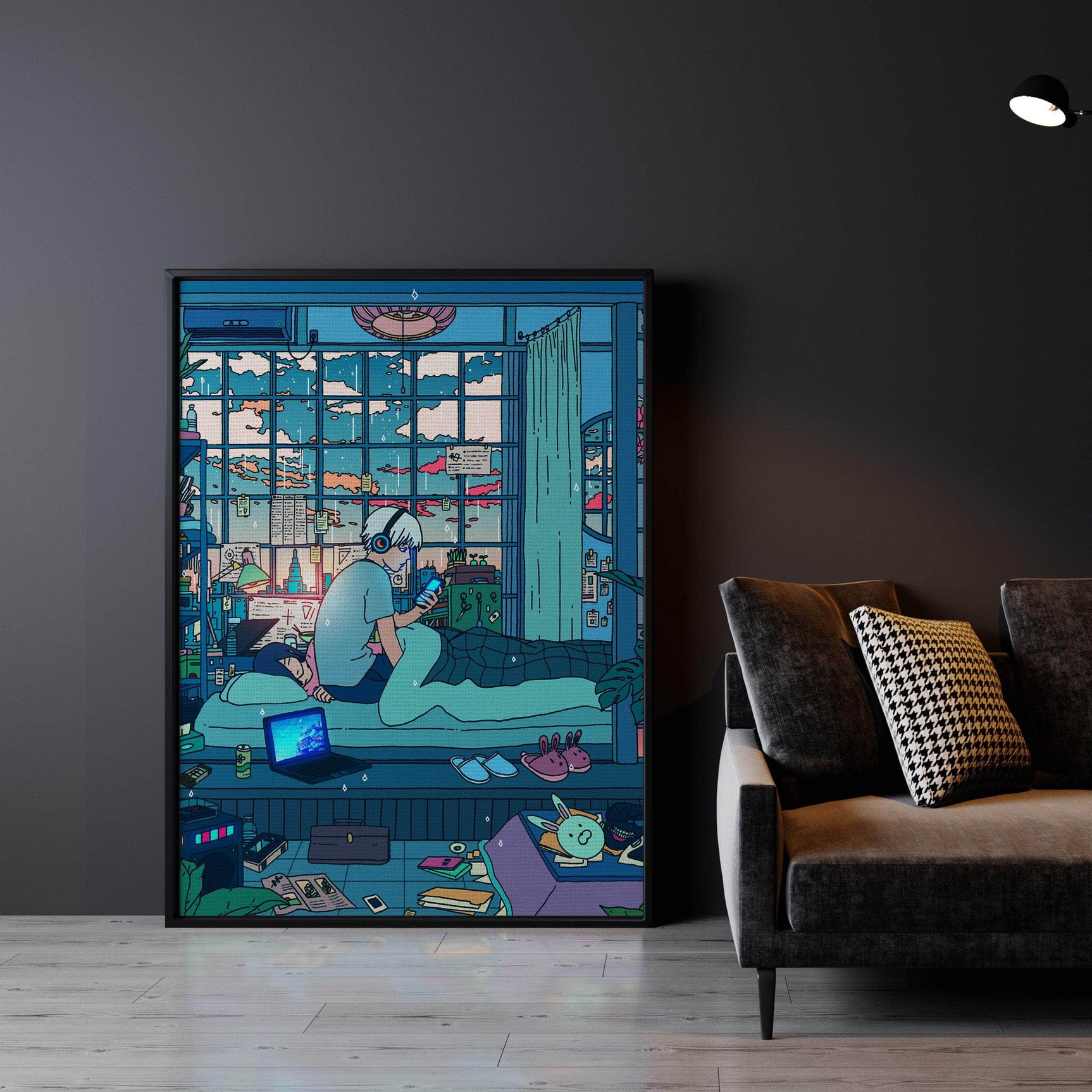 Rainy Day Morning Wall Art