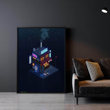 Cyberpunk Juusu Wall Art
