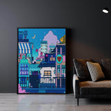 Chill City Wall Art