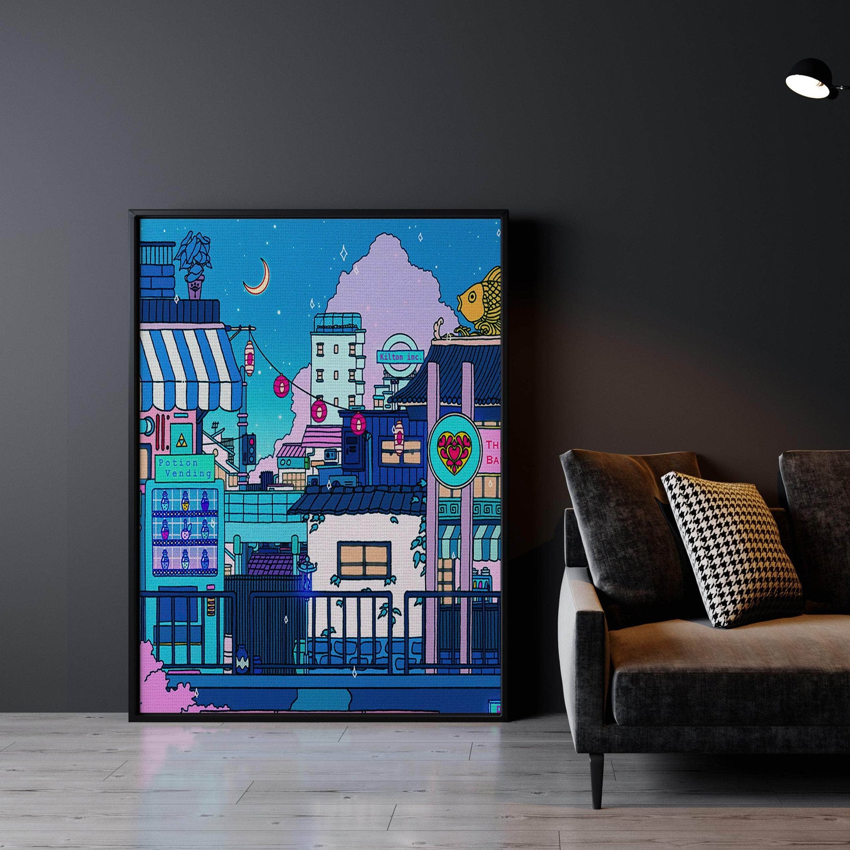Chill City Wall Art