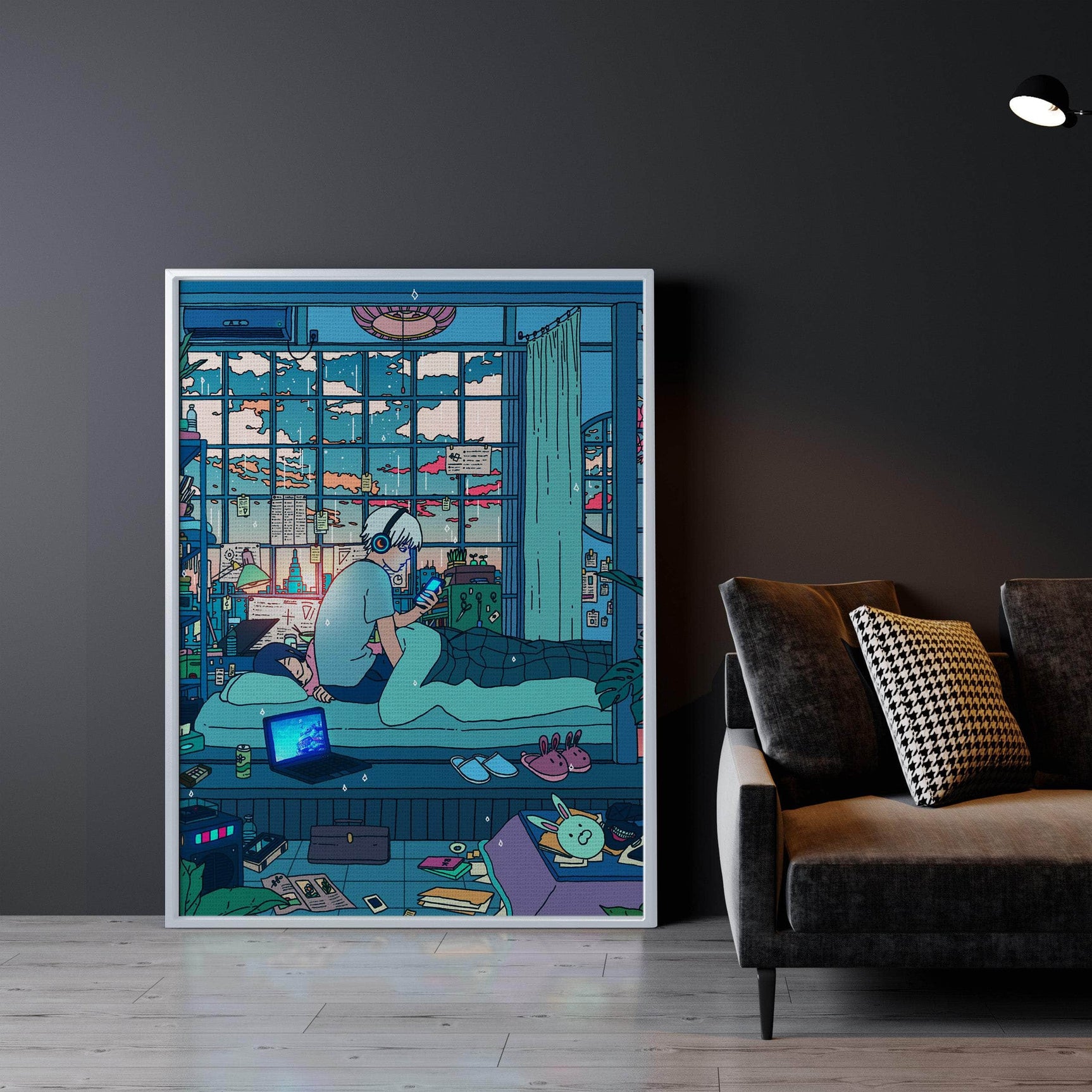 Rainy Day Morning Wall Art