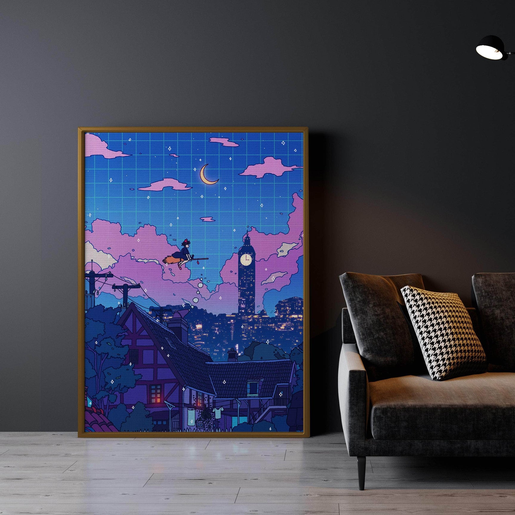 Kiki's Night Flight Wall Art