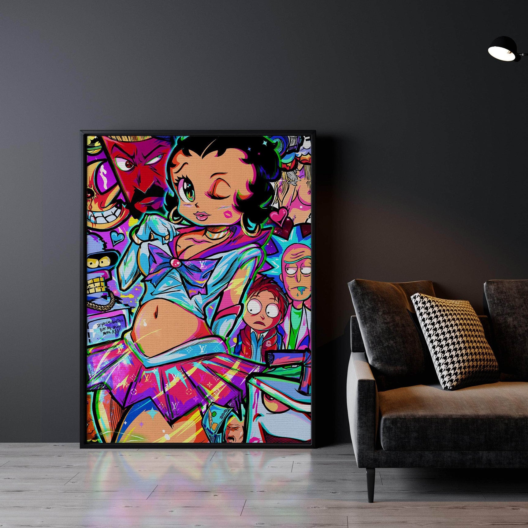 Back to the Hunger Force Wall Art