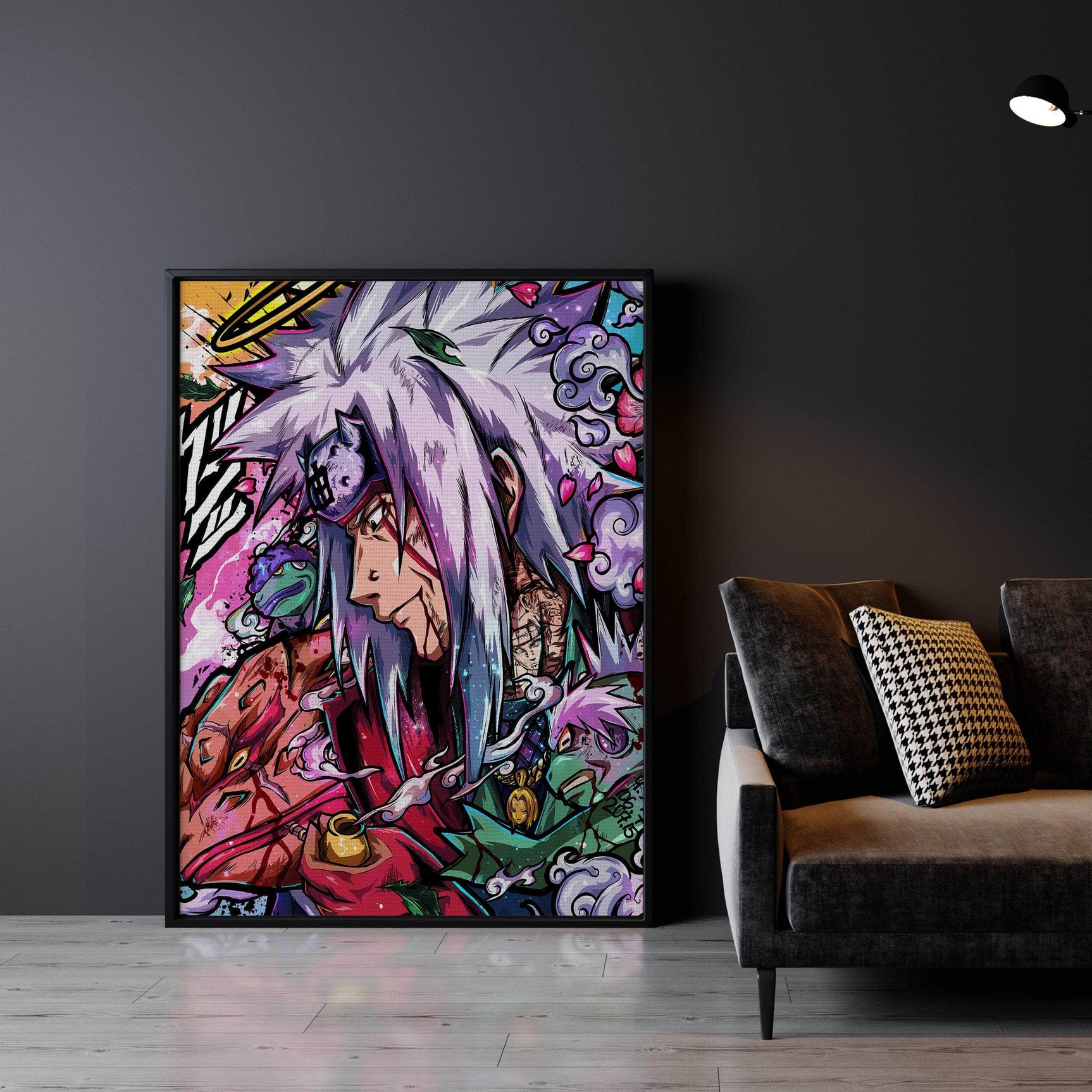 Jiraiya Tribute Wall Art