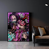 Nezuko Wall Art