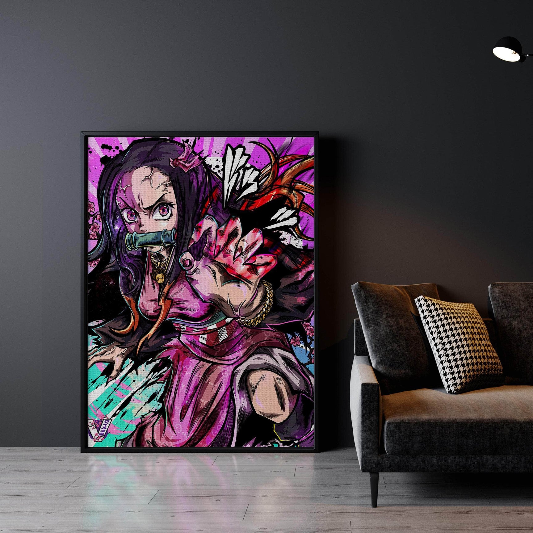 Nezuko Wall Art