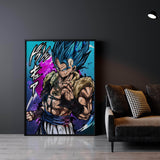 Gogeta Blue DBS Wall Art