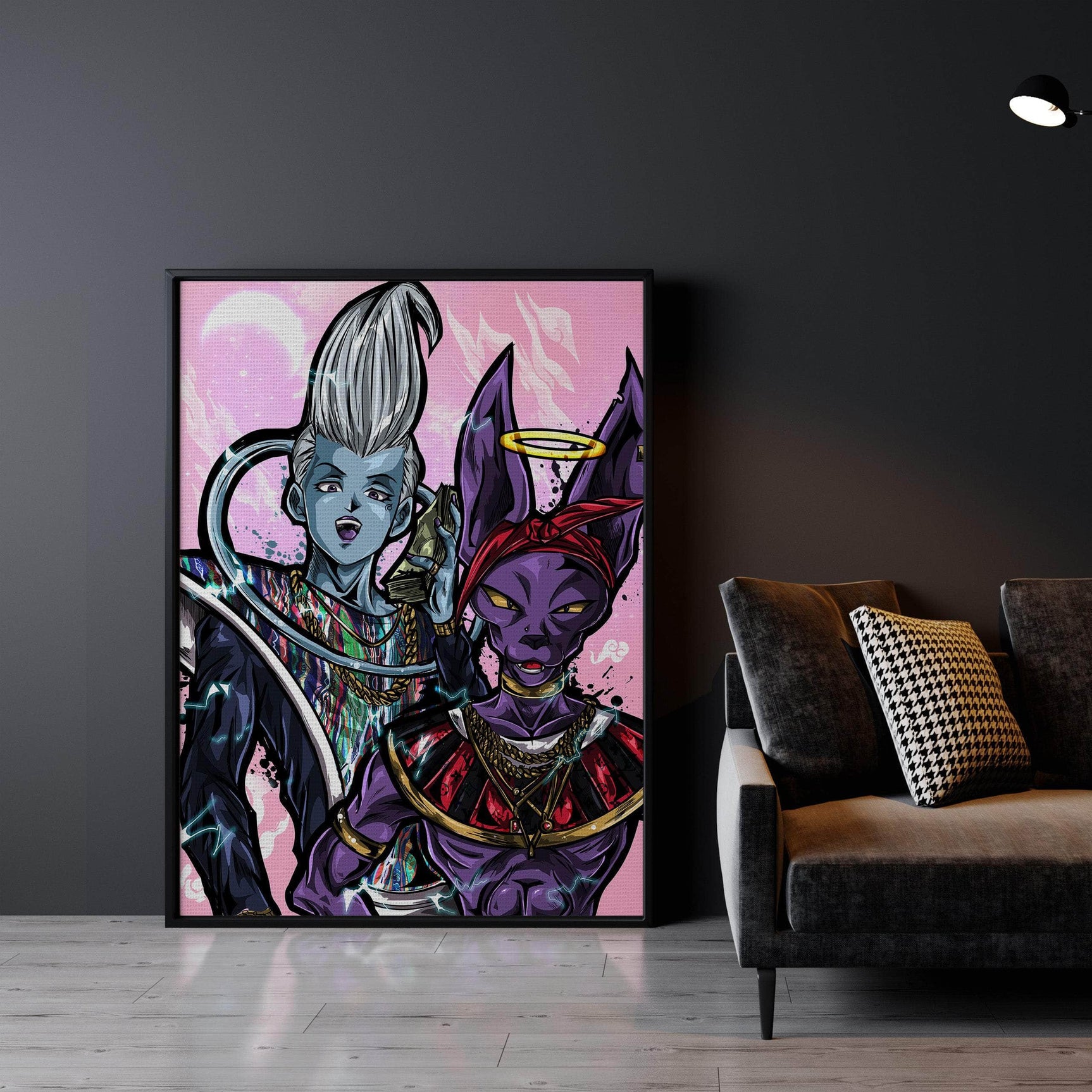 Berrus X Whis Wall Art
