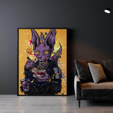 Beerus X Off White Wall Art