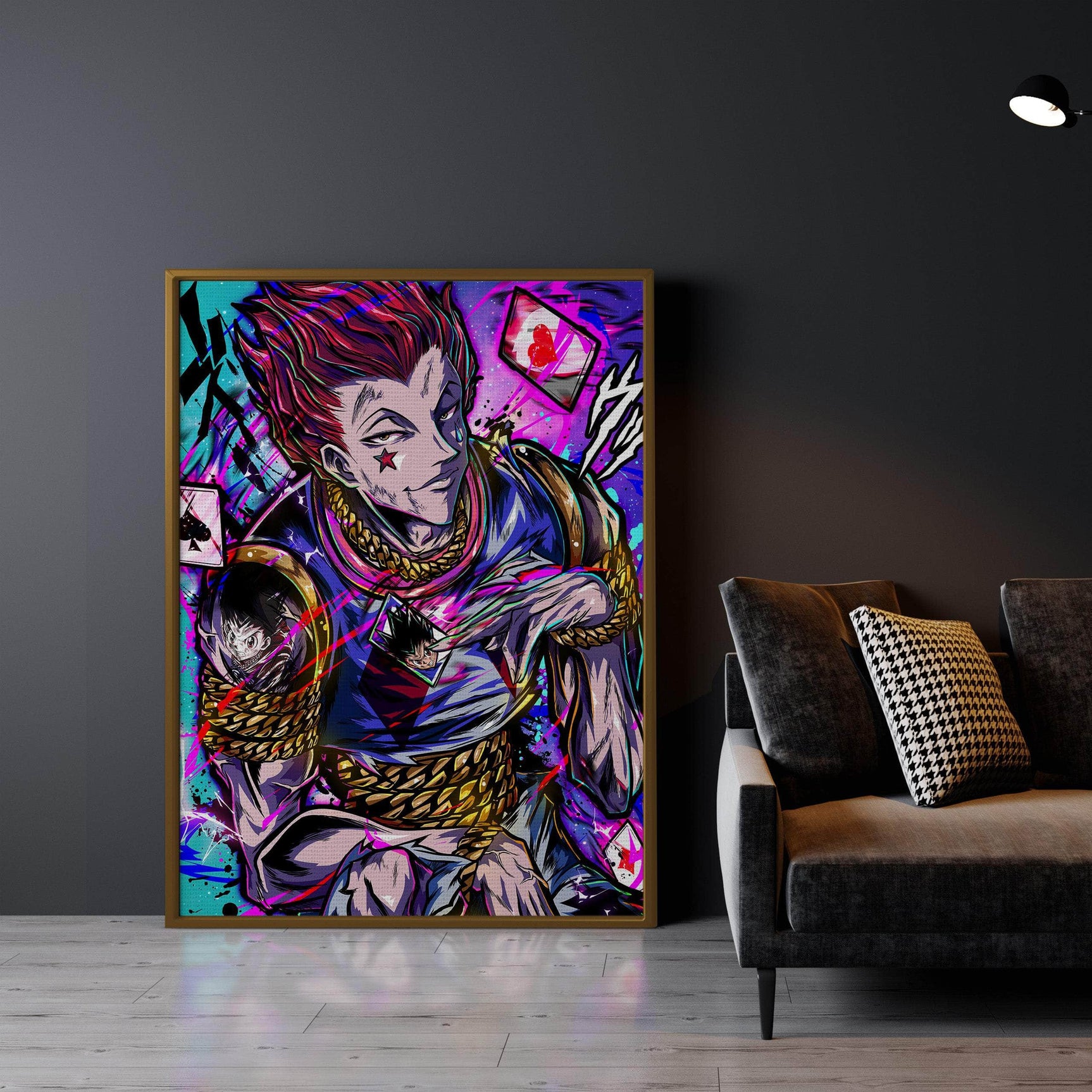 Hisoka Wall Art