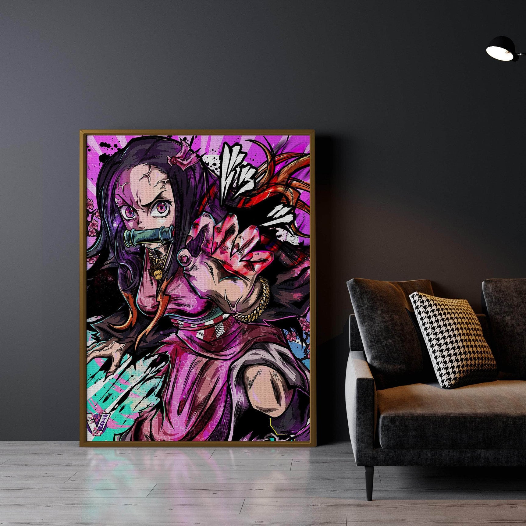 Nezuko Wall Art