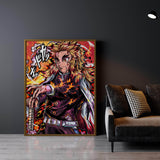 Rengoku Wall Art